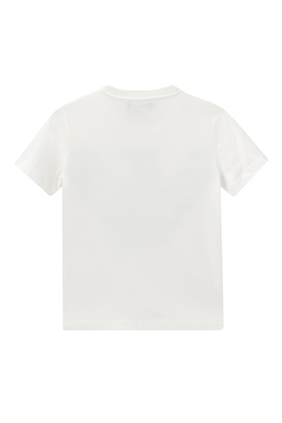 Gradient Eagle Logo T-Shirt in Cotton